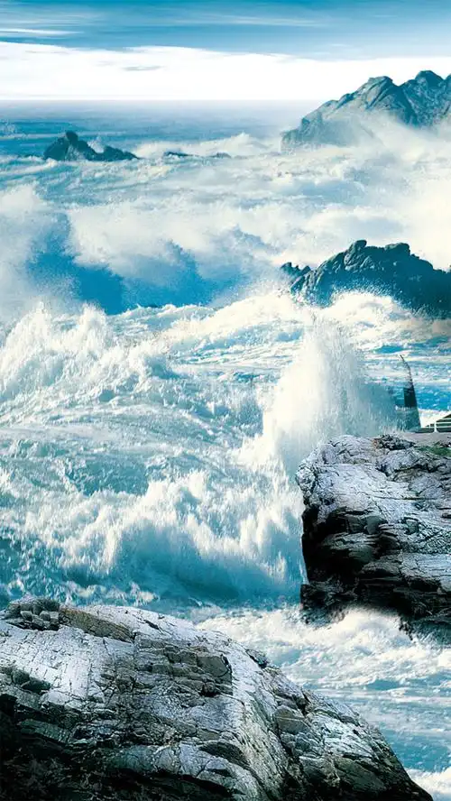 大浪滔天h5背景