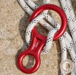 攀岩用品 8字环 保护器 下降器 登山装备 速降器 绳索 下降保护器