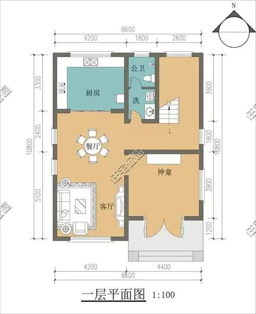 农村自建房,宽9米深10米,怎么设计比较好?