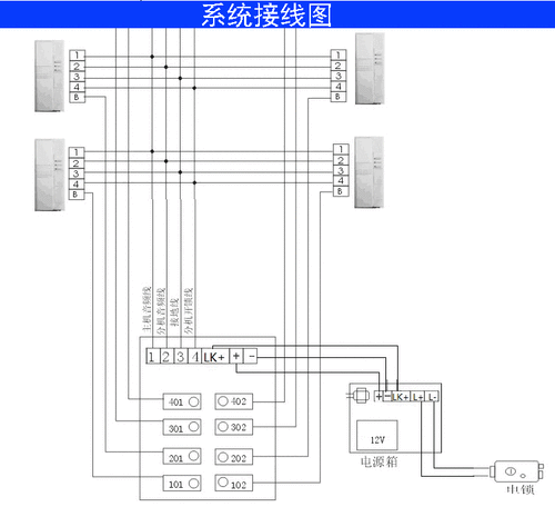 永安非可视楼宇对讲门铃 不锈钢面板 直按式6户主机ya98zad六户