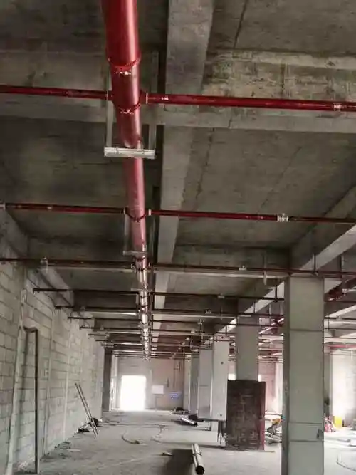 贵州贵阳顺丰厂房消防工程管道安装