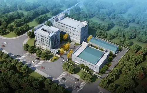 最新鸟瞰图放在服务与支持的厂房2-1