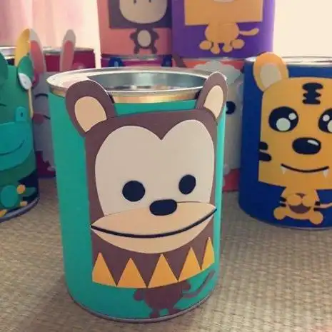 丙烯简笔画奶粉桶 简笔画图片大全-普车都