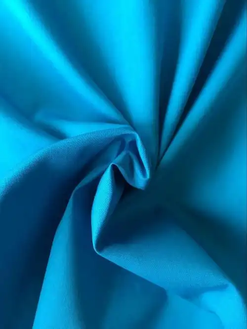 现货供应 cvc府绸 棉涤45*45平纹衬衫布服装用染色布