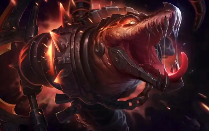 【英雄联盟手游】鳄鱼:有人心跳过速了