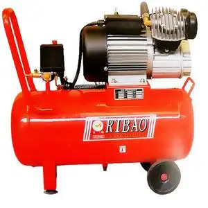 气泵双机头小型空气压缩机日豹便携式充气静音220v木工喷漆冲气泵