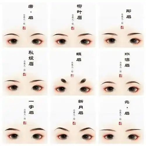 画眉之风的起源(古代女子的眉妆) - 宝典网