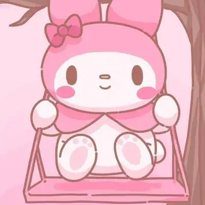 高清超萌可爱的粉色melody美乐蒂头像图片