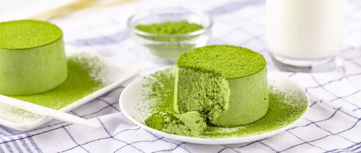 小山进抹茶巴伐利亚奶冻炎热的夏天吃什么