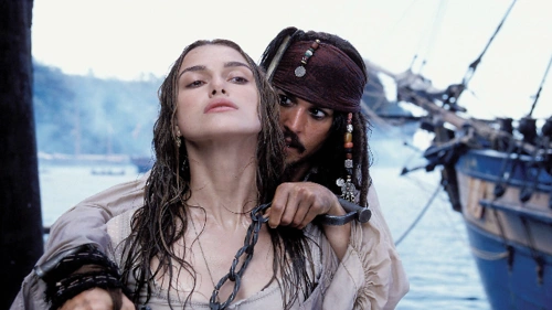 重温加勒比海盗杰克船长面对坏海盗及伊丽莎白等人一展魅力与风采