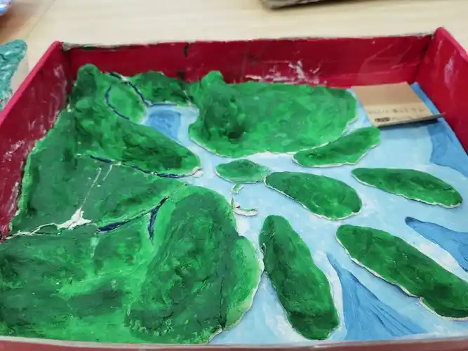 博罗县罗阳城郊中心学校 首届地理模型制作比赛