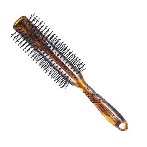 沙宣圆卷发梳负离子卷发梳毛梳吹直发卷发梳子造型梳圆筒卷梳滚梳-寻