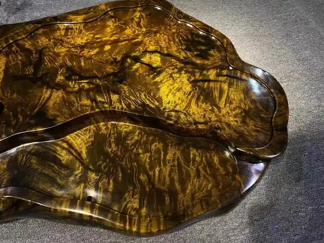 金丝楠乌木茶盘