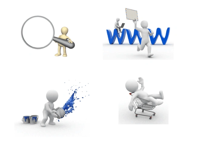 ppt插图素材小人图可编辑