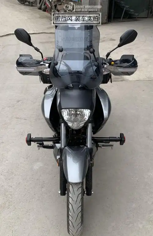 适用于铃木155kr酷道gl150改装保险杠护手把罩边箱支架边包后尾货架