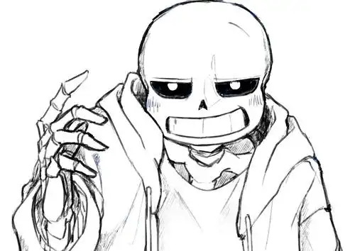 以frisk的视角调戏sans(  ω  ) 原本打算七张完结 结果越画越high