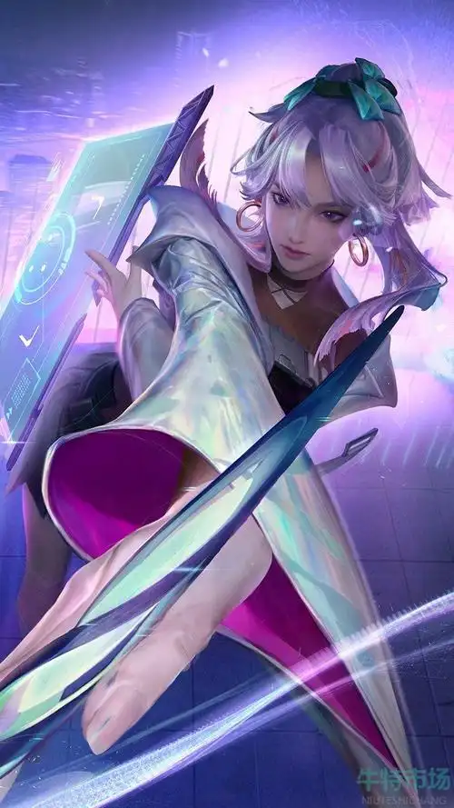 《王者荣耀》上官婉儿翻白眼流口水享受的表情高清图