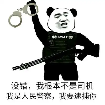 我是人民警察,我要逮捕你_我要_人民警察_没错表情