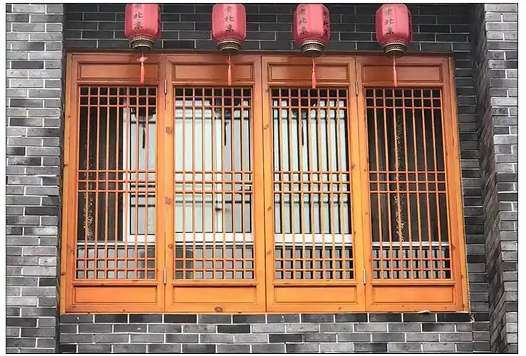 实木窗花格 仿古门窗窗户实木花格中式花窗 镂空窗棂木格栅 古建窗花