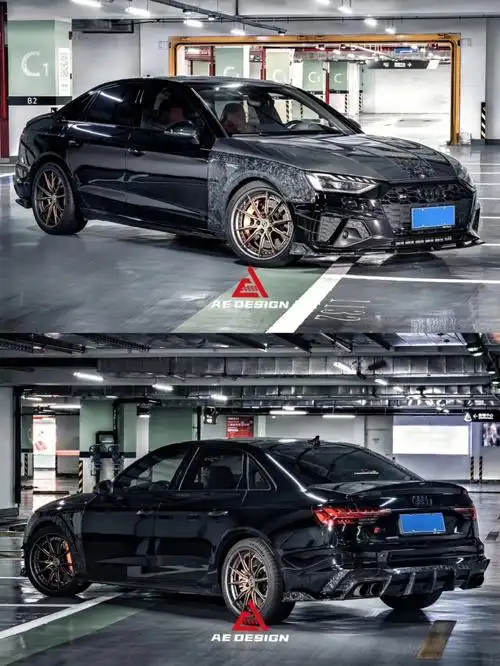 这锻造碳谁看谁不迷糊奥迪s4黑武士案例