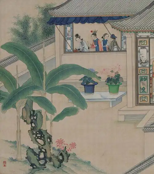 红楼梦手绘本鉴赏057