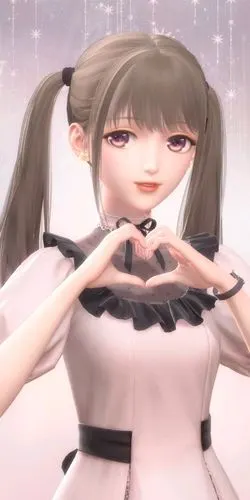 【闪耀暖暖】超乖的棕色双马尾套装,我嚎得方圆百里戴上助听器生活