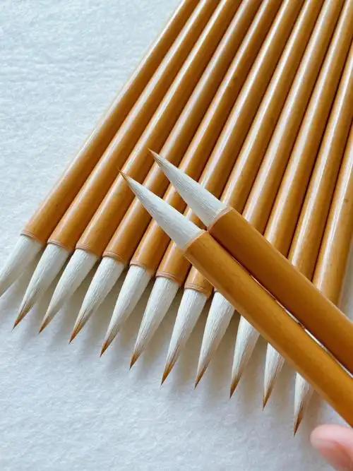 真是的太好用了_毛笔_中国毛笔文化博物馆攻略_博物馆_不分叉_国画