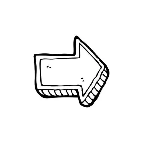 箭头符号,矢量, 卡通白色背景上的箭头标志