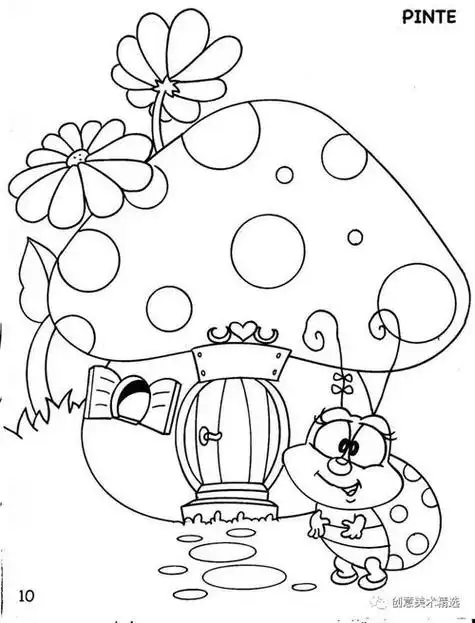 即使是最基本的简笔画和儿童画在上色之前一定要先画出线稿线条是最