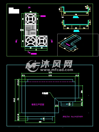个性造型铝单板吊顶加工图