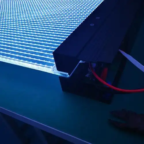 led光电玻璃 室内灯管照明玻璃屏冰屏 扶梯公交栈道屏-阿里巴巴