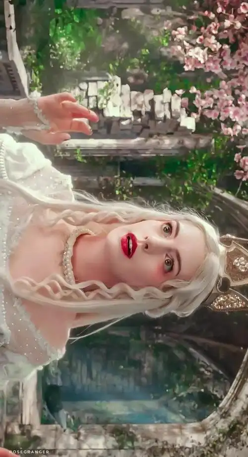 电影壁纸白皇后爱丽丝梦游仙境