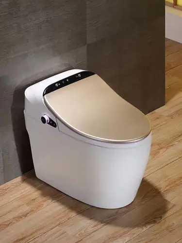 恒洁卫浴语音智能马桶全自动翻盖一体式家用坐便器多功能一体智能坐