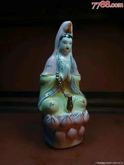 【手持念珠～双手合十】观音菩萨_佛像/造像_第2张_7788茶具