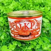 帝王蟹罐头进口整条雪蟹腿肉俄罗斯大闸蟹帝皇蟹钳肉开盖即食海鲜