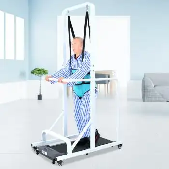 站立架老人走路行走辅助器中风偏瘫下肢康复训练器材走步机 康复行走