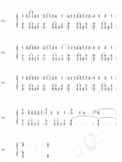 《gone》rose 93钢琴谱&双手简谱～_简谱_钢琴谱_rose_钢琴