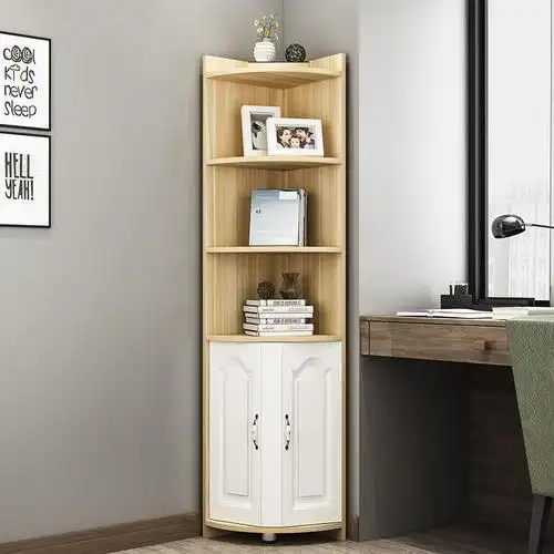 角柜现代简约客厅三角置物架多功能闪电客转角墙角柜储物柜拐角边角柜