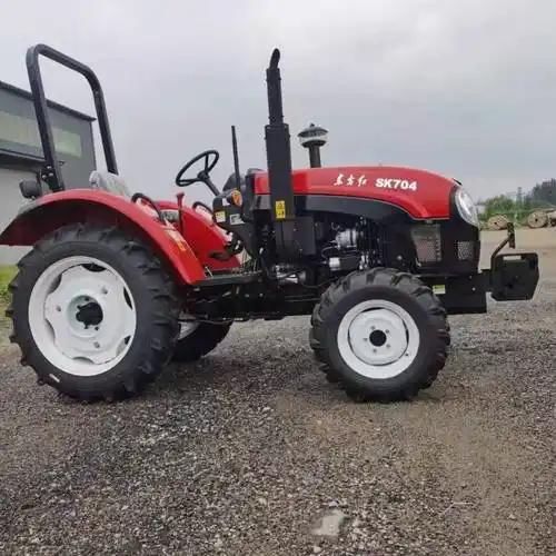 东方红动力504拖拉机带补贴强压强降四轮子大后桥50马力