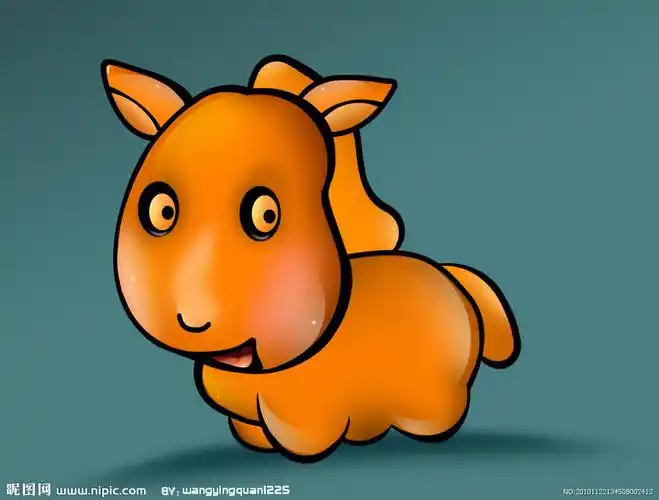 卡通 生肖 马图片
