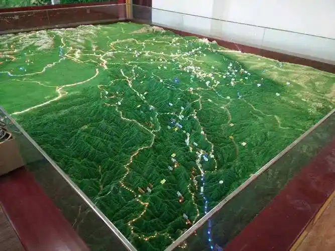 山地地形地貌沙盘模型怎么制作哪里有好的制作公司