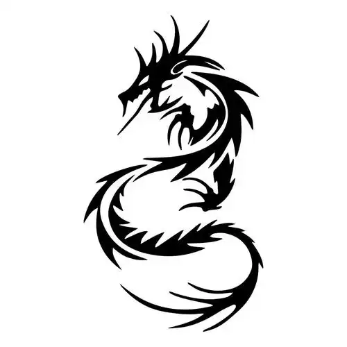 35成交0套龙图腾车贴通用汽车拉花全车身贴纸龙车