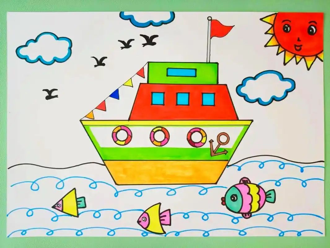 梯形能画什么?边认图形边画画,梯形变变变#简笔画 #亲子简笔 - 抖音