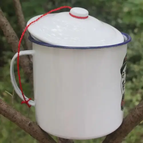 尹正同16cm超特特大号搪瓷水杯杯子啤酒茶缸怀旧马克杯