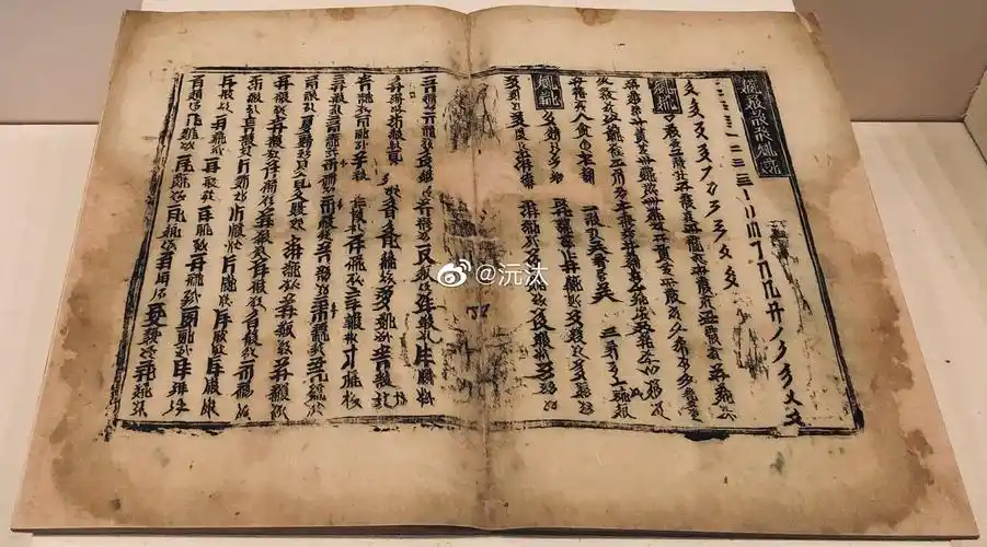 1,字典,西夏文.西夏时期刻本 ,中国国家图书馆_高清图集_新浪网