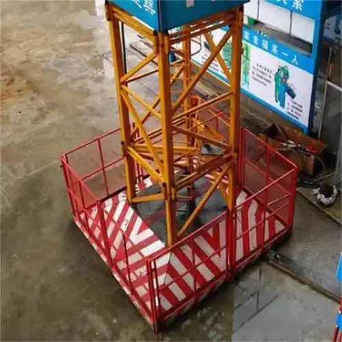 塔吊防护栏 定制红色塔吊围栏 建筑工地塔吊周边安全护栏