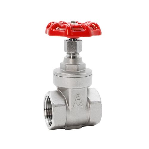 菲文特不锈钢闸阀304加厚内丝手动旋转密封水阀开关丝扣冷热水闸 橡胶