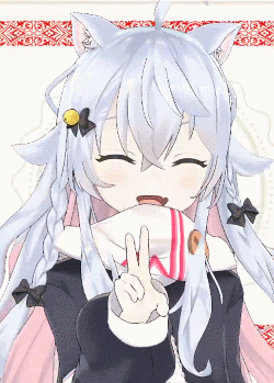 神楽七奈3d的狗妈真是太可爱了gif表情包