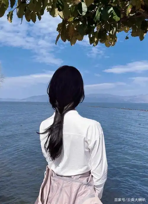 刘诗诗独自现身大理,洱海边上演"背影鲨",网友:正脸呢?