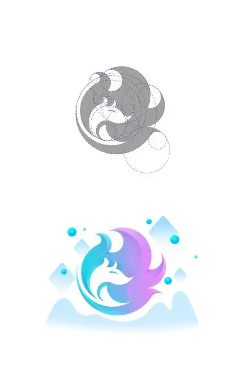 尺规作图练习|平面|图案|废铁古灵 - 原创作品 - 站酷 (zcool)